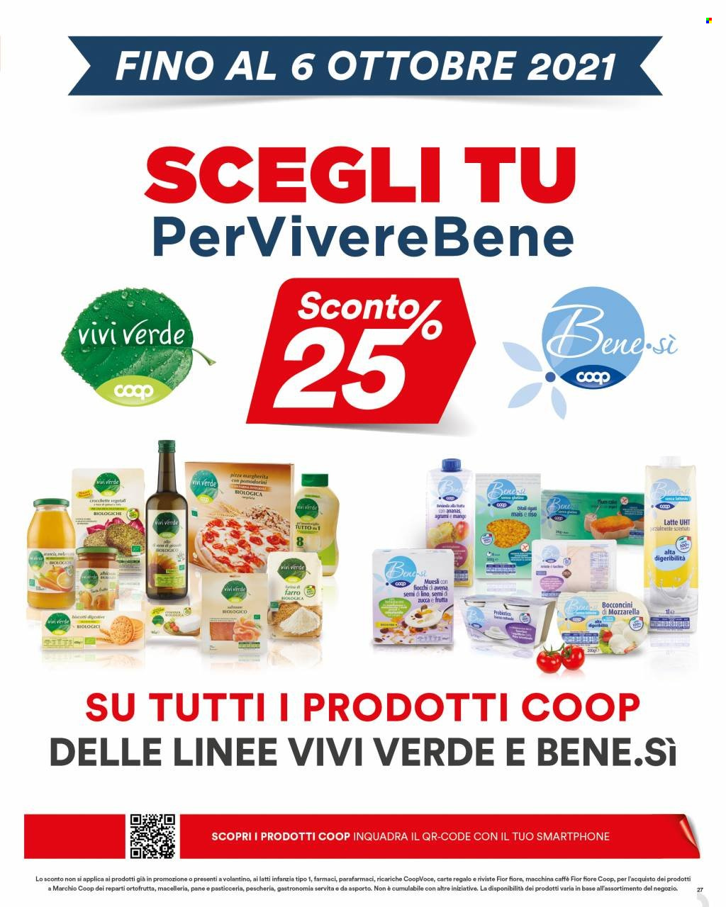 Volantino Coop - 30/9/2021 - 13/10/2021. Pagina 27