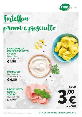 Volantino Pam city.