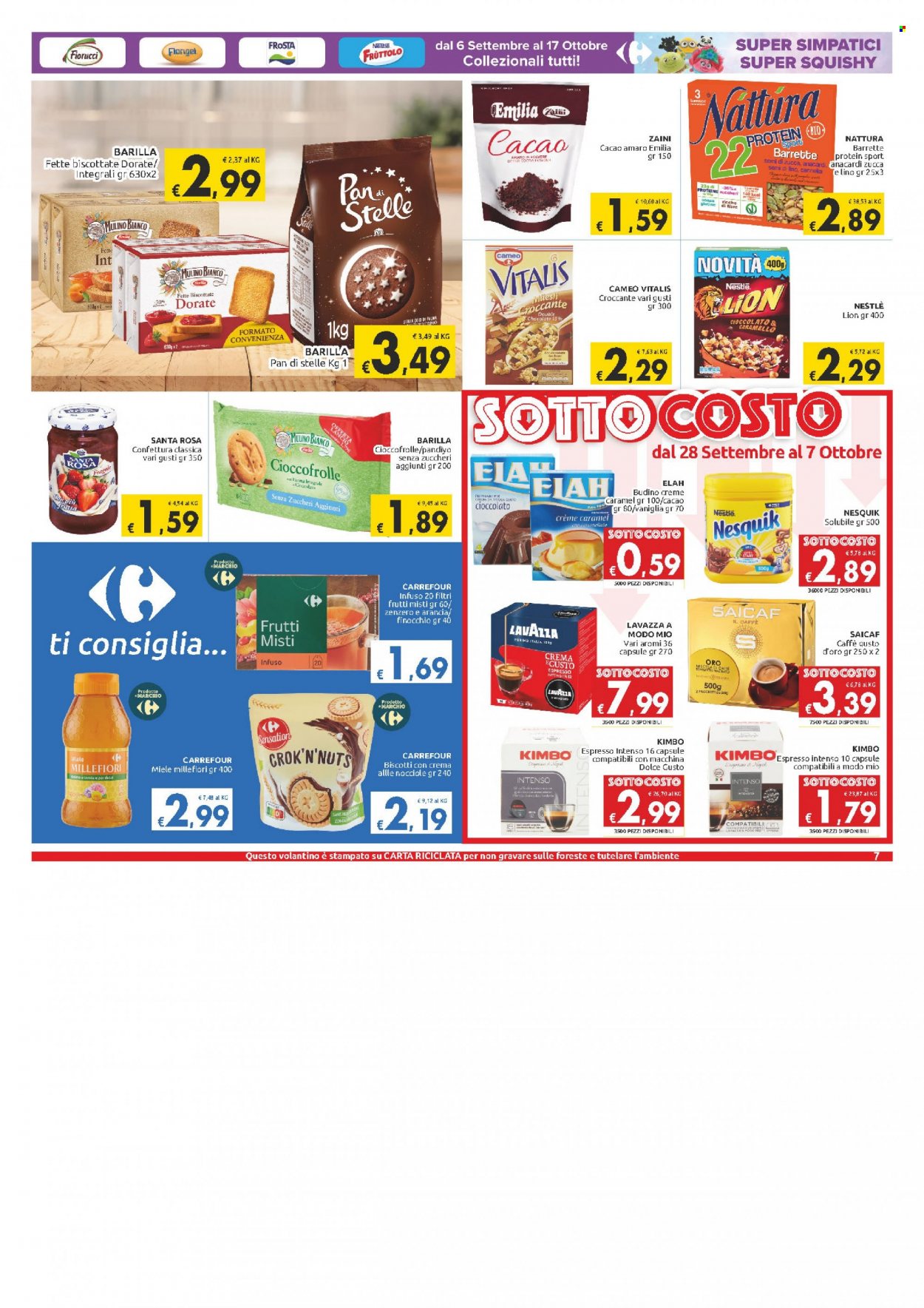 Volantino Carrefour - 28/9/2021 - 7/10/2021. Pagina 7