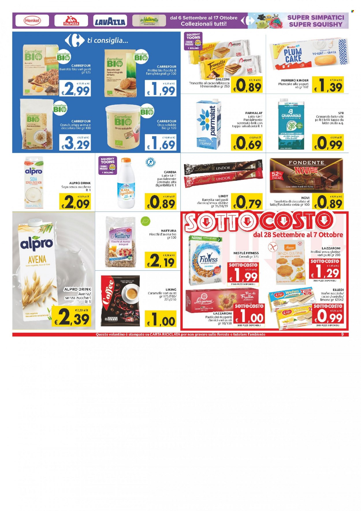 Volantino Carrefour - 28/9/2021 - 7/10/2021. Pagina 9