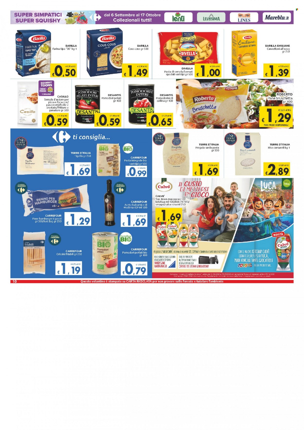 Volantino Carrefour - 28/9/2021 - 7/10/2021. Pagina 10