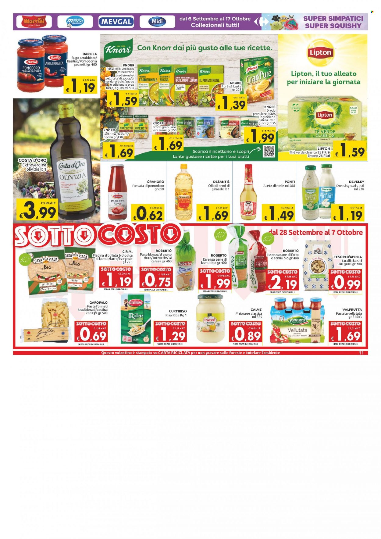 Volantino Carrefour - 28/9/2021 - 7/10/2021. Pagina 11