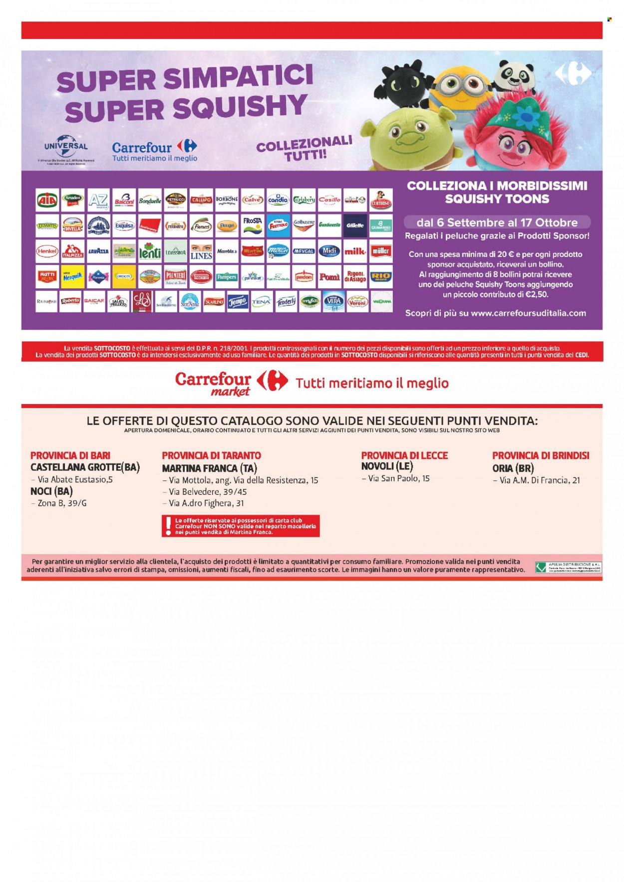 Volantino Carrefour - 28/9/2021 - 7/10/2021. Pagina 20