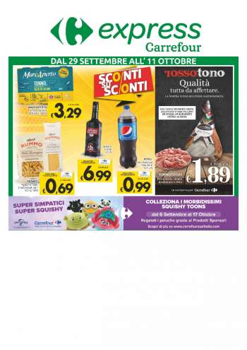 Volantino Carrefour - 29.9.2021 - 11.10.2021.