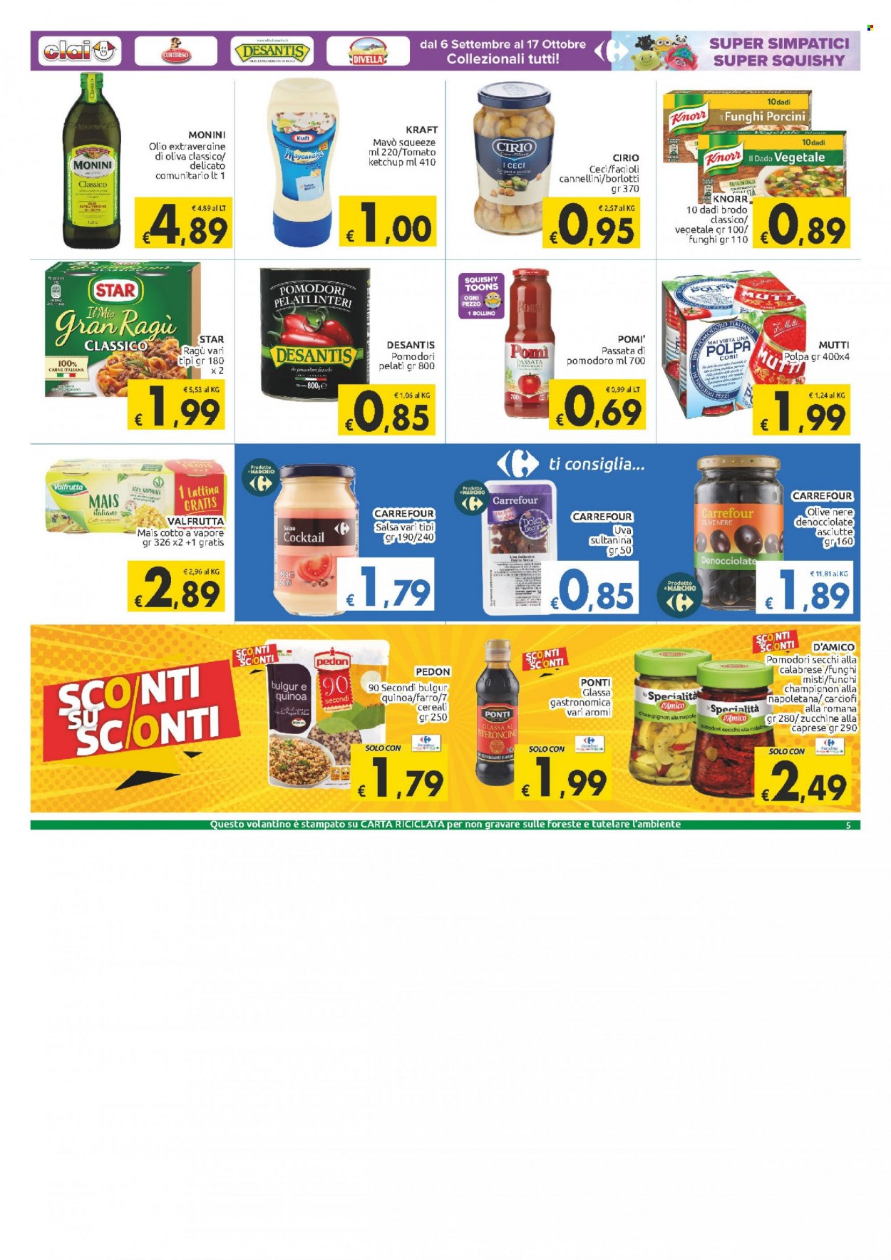 Volantino Carrefour - 29/9/2021 - 11/10/2021. Pagina 5