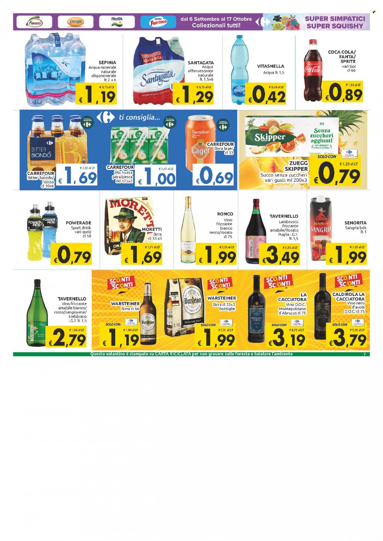 Volantino Carrefour - 29/9/2021 - 11/10/2021. Pagina 7
