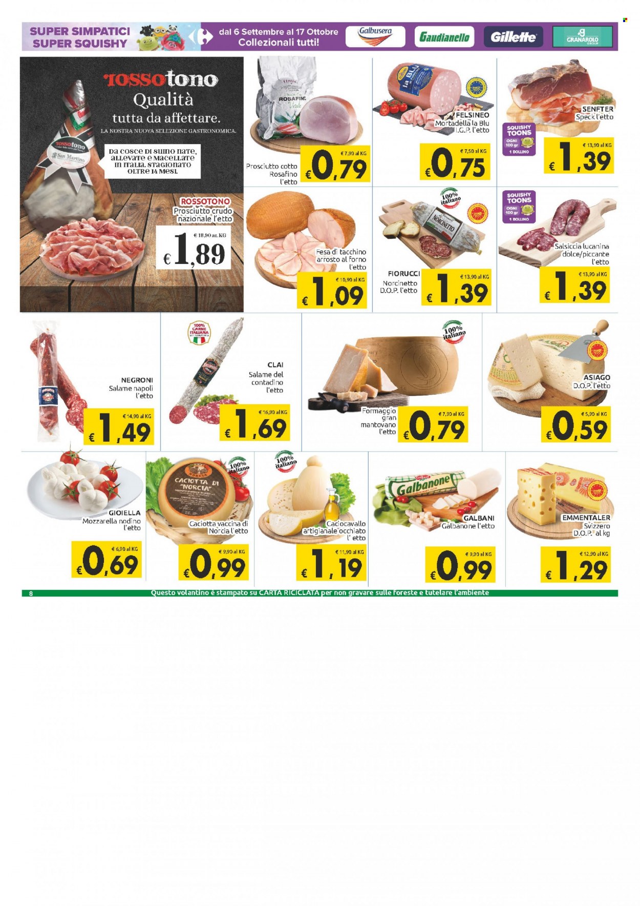 Volantino Carrefour - 29/9/2021 - 11/10/2021. Pagina 8