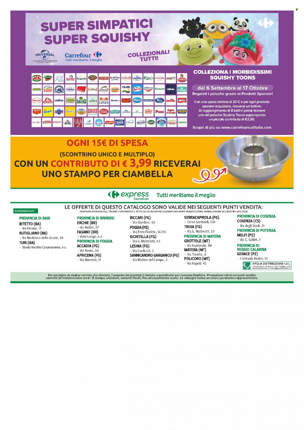 Volantino Carrefour - 29/9/2021 - 11/10/2021. Pagina 20