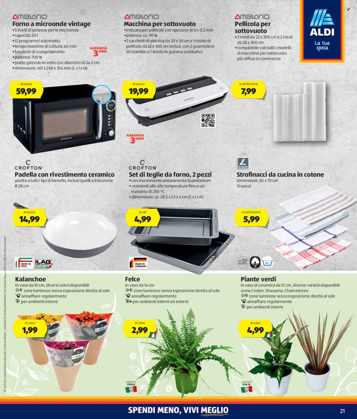 Volantino Aldi - 4/10/2021 - 10/10/2021. Pagina 21