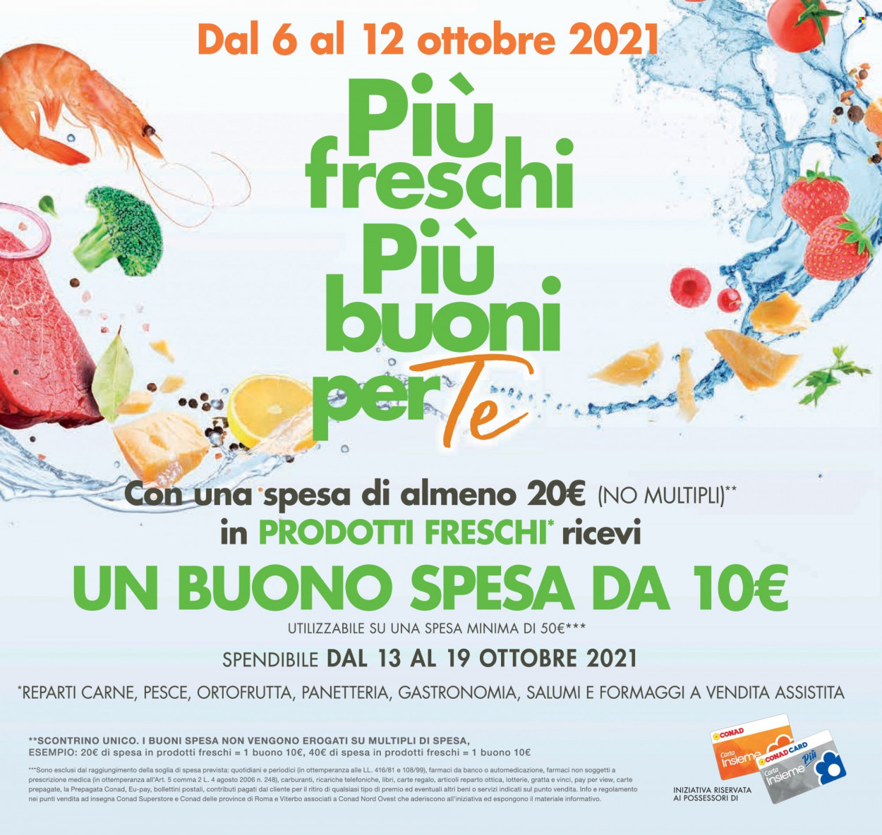 Volantino Conad - 6/10/2021 - 17/10/2021. Pagina 10
