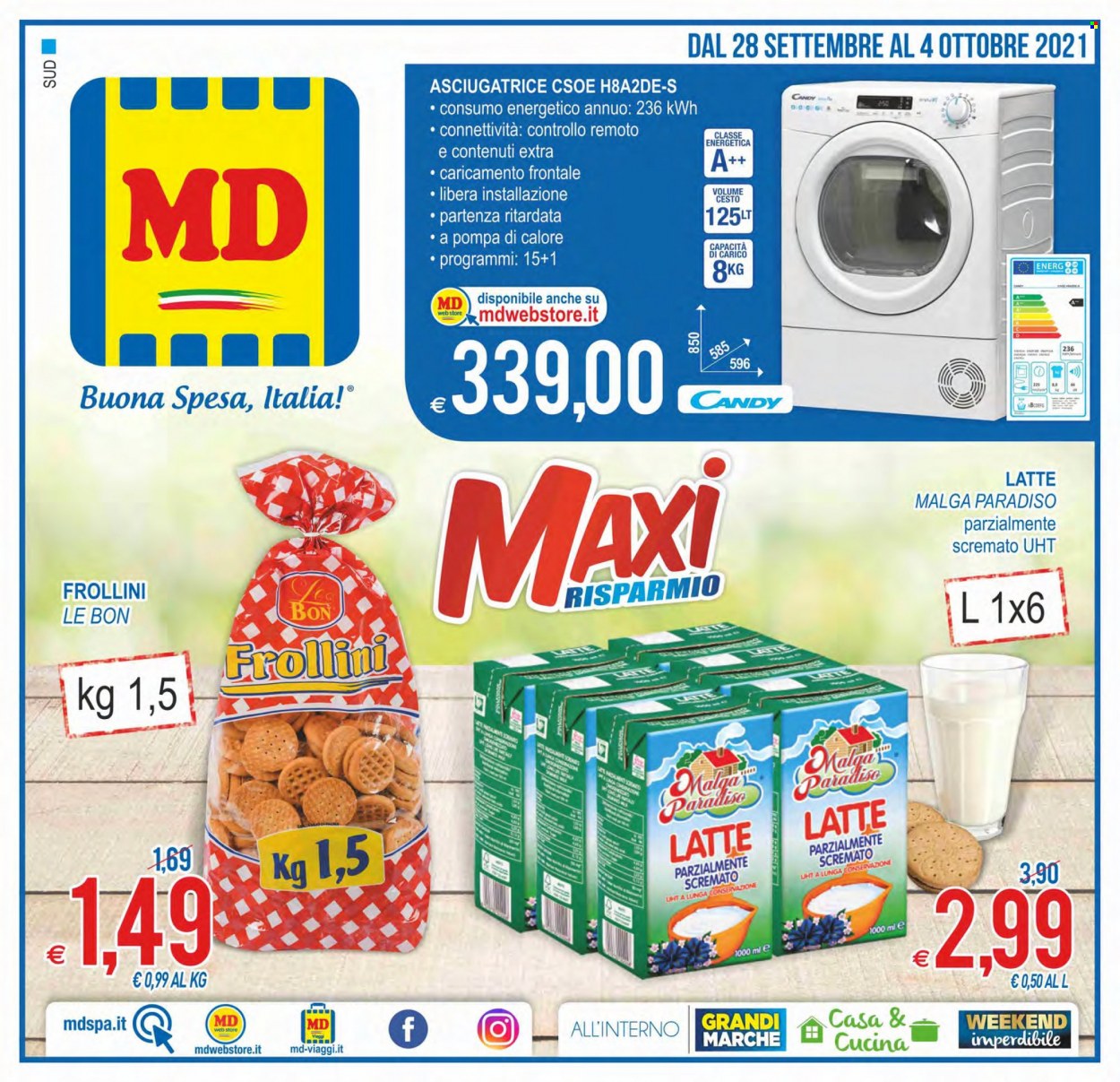Volantino MD Discount - 5/10/2021 - 11/10/2021. Pagina 1