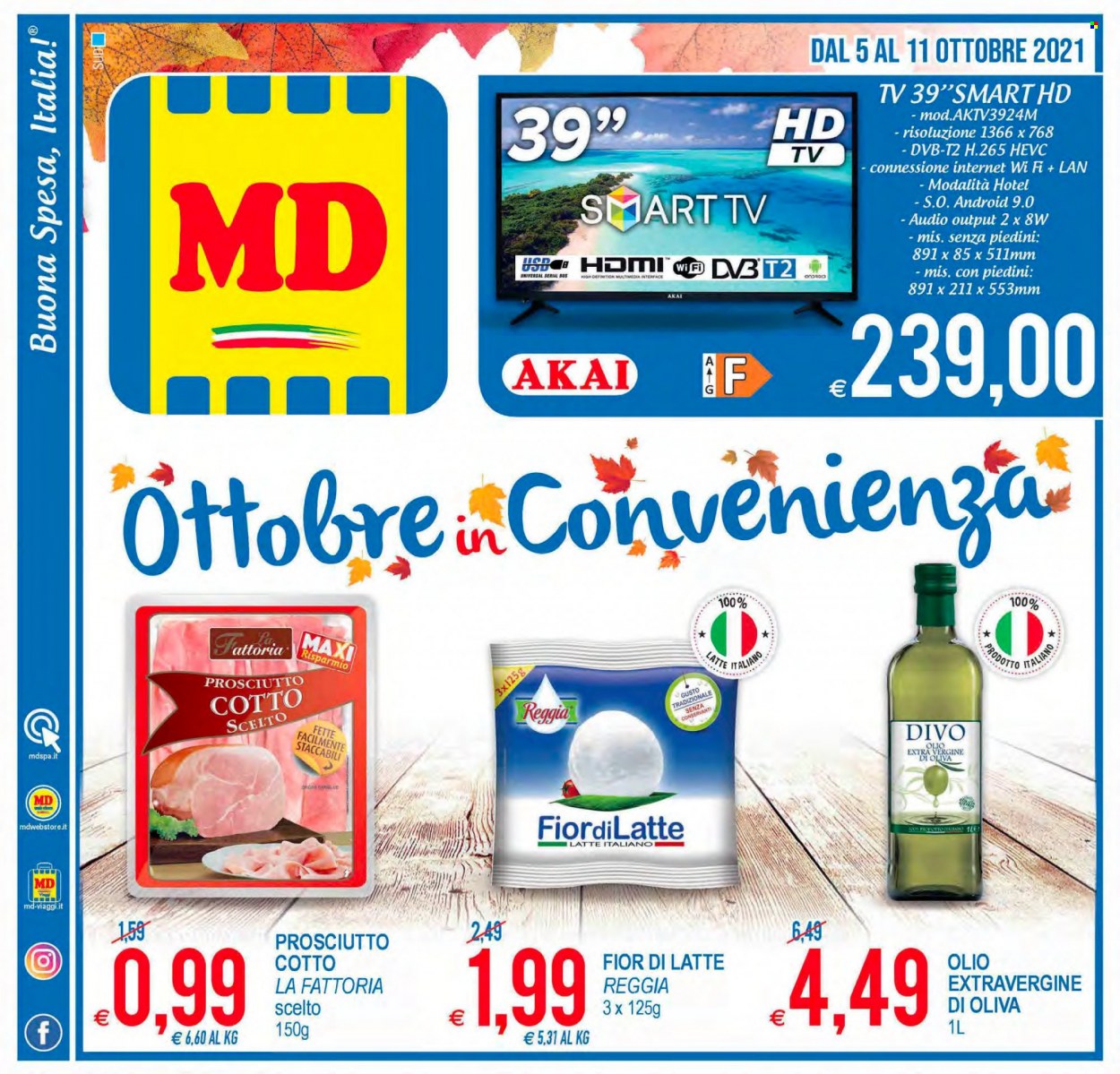 Volantino MD Discount - 5/10/2021 - 11/10/2021. Pagina 1
