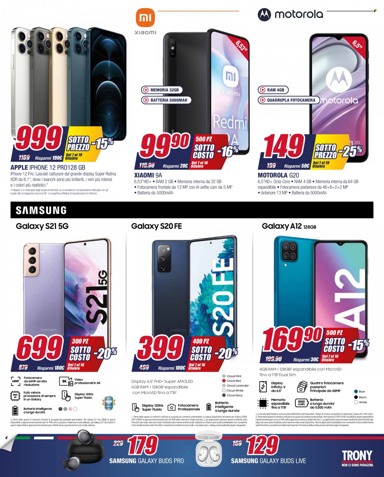 Volantino Trony - 7/10/2021 - 16/10/2021. Pagina 4