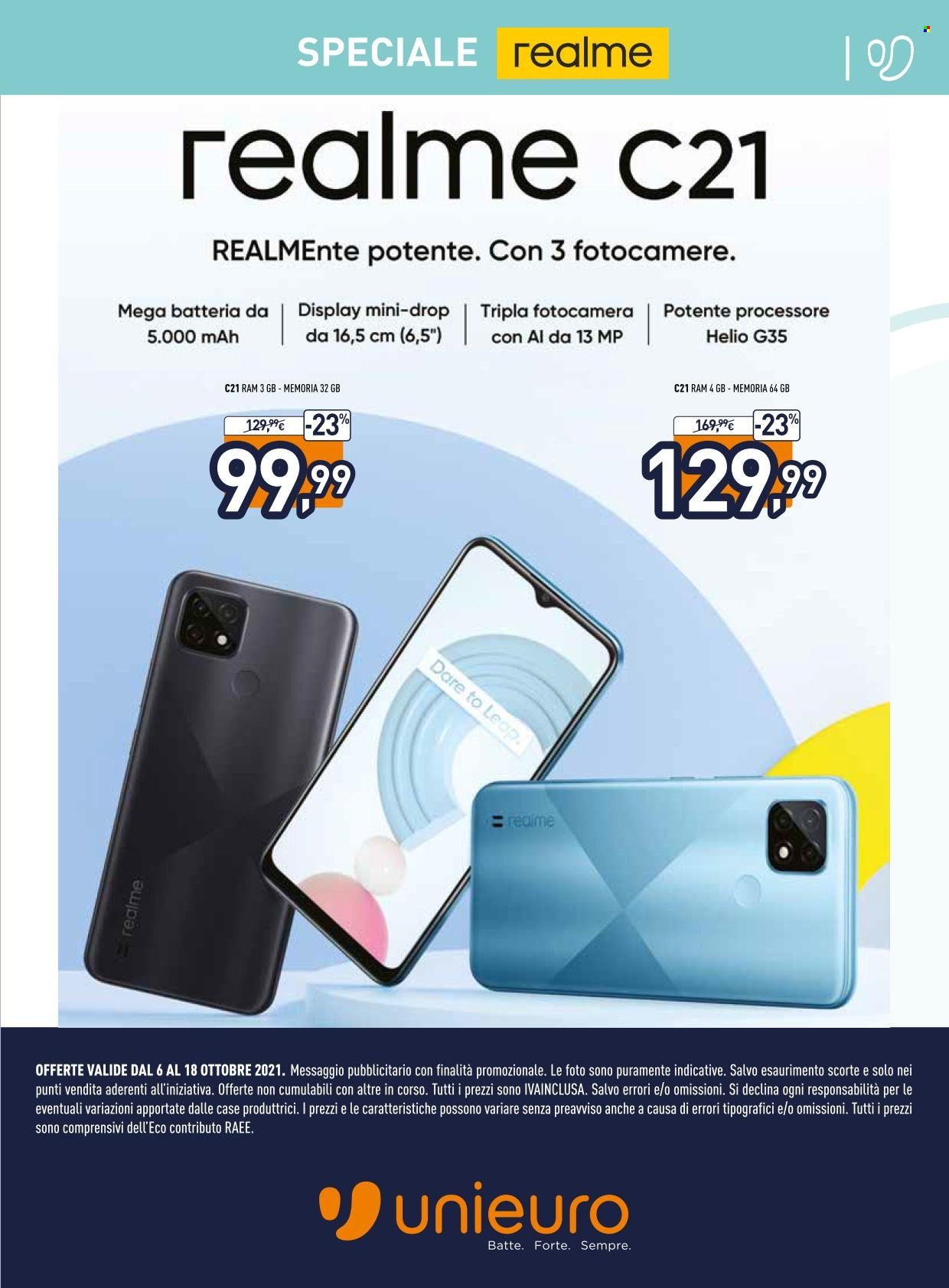 Volantino Unieuro - 6/10/2021 - 18/10/2021. Pagina 3