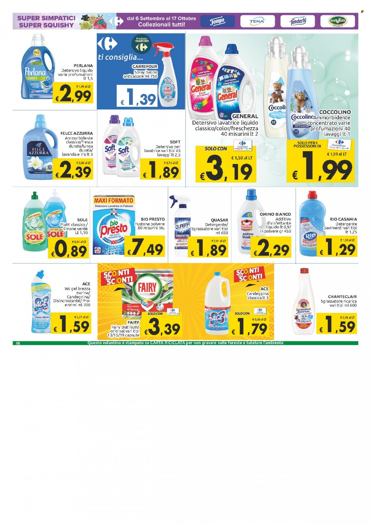 Leták Carrefour - 29.9.2021 - 11.10.2021. Strana 18