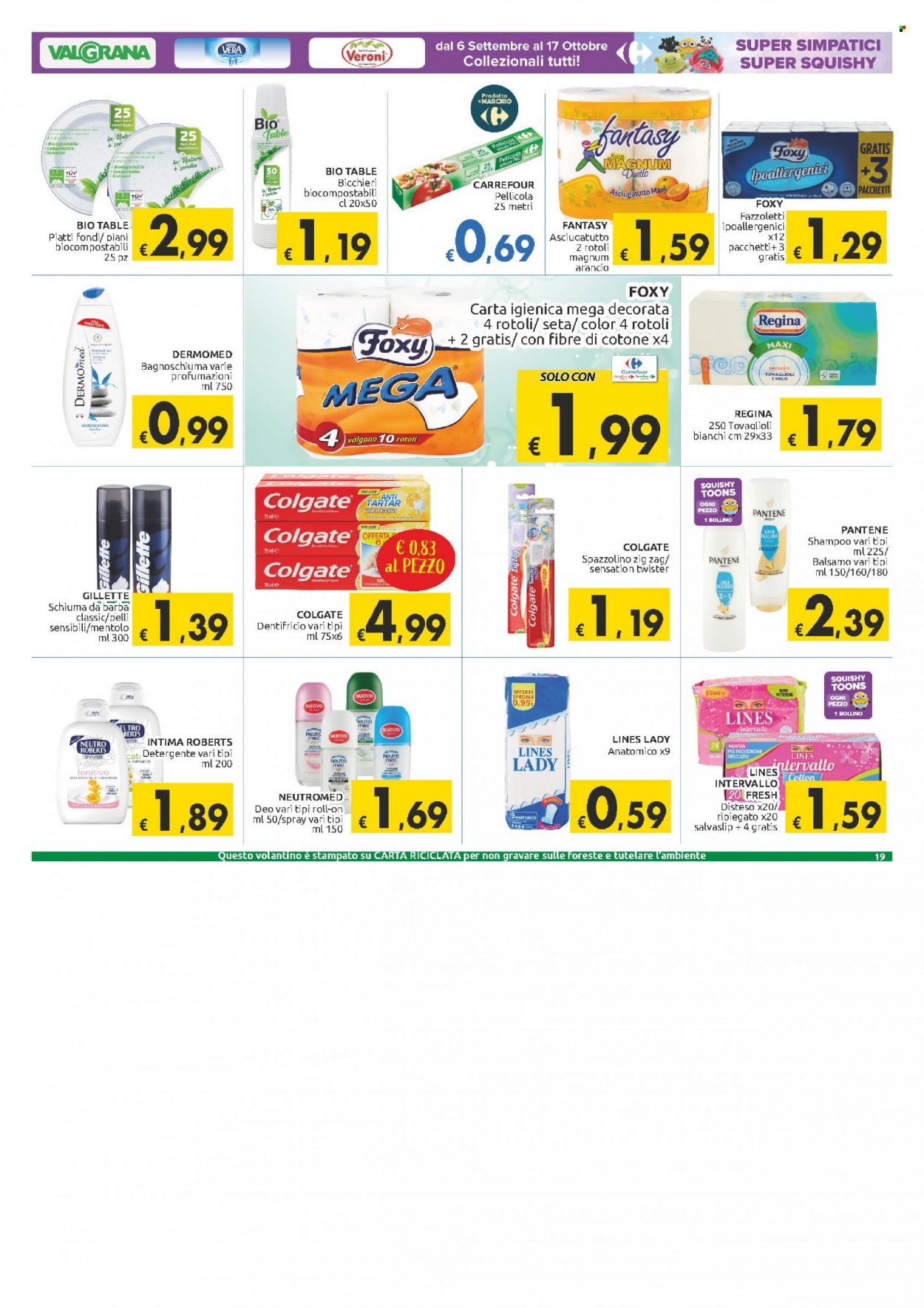 Leták Carrefour - 29.9.2021 - 11.10.2021. Strana 19