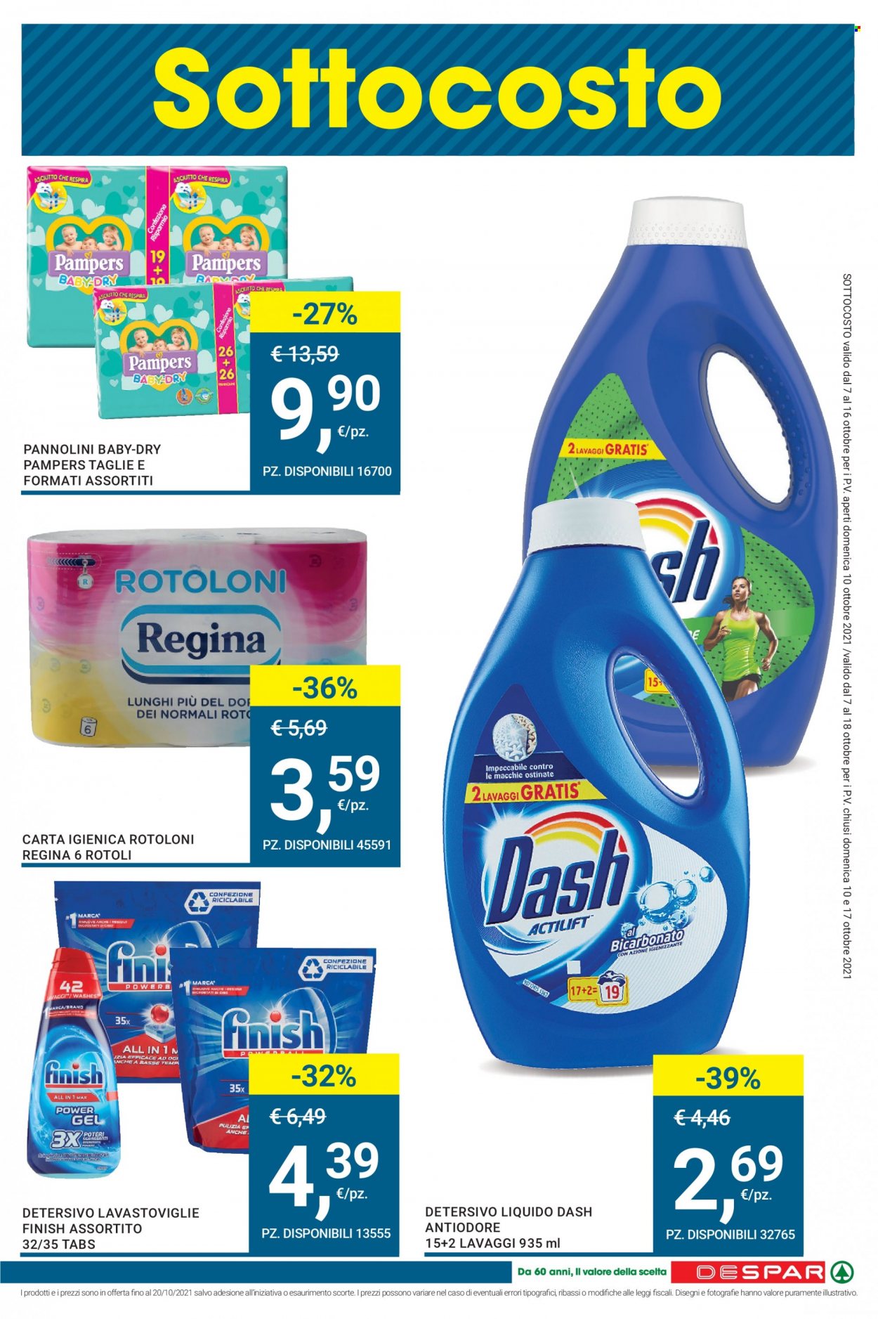 Volantino Despar - 7/10/2021 - 20/10/2021. Pagina 7