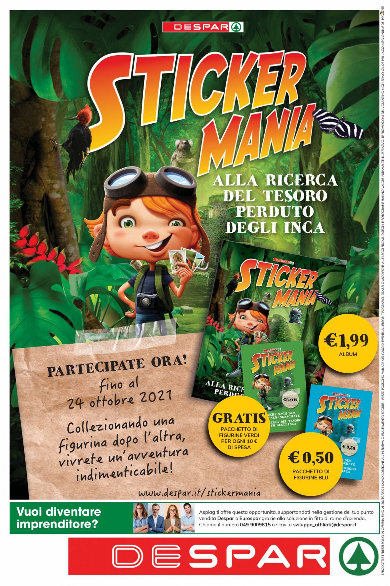 Volantino Despar - 7/10/2021 - 20/10/2021. Pagina 24