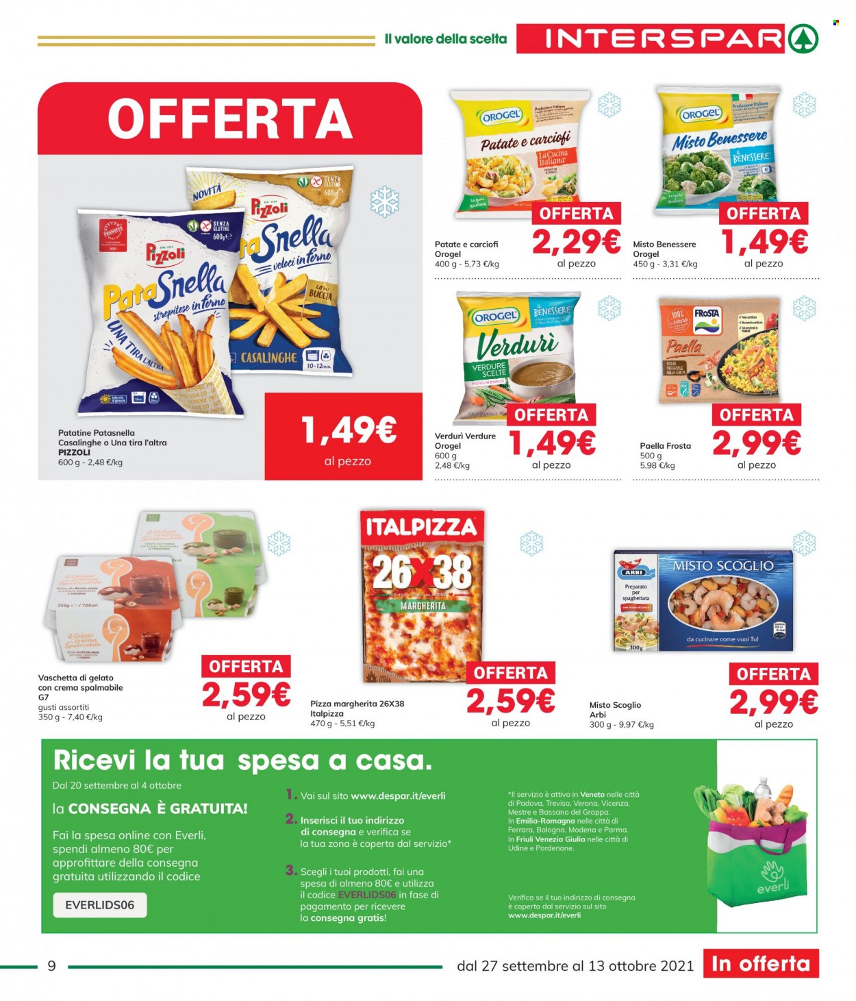 Volantino Interspar - 27/9/2021 - 13/10/2021. Pagina 9