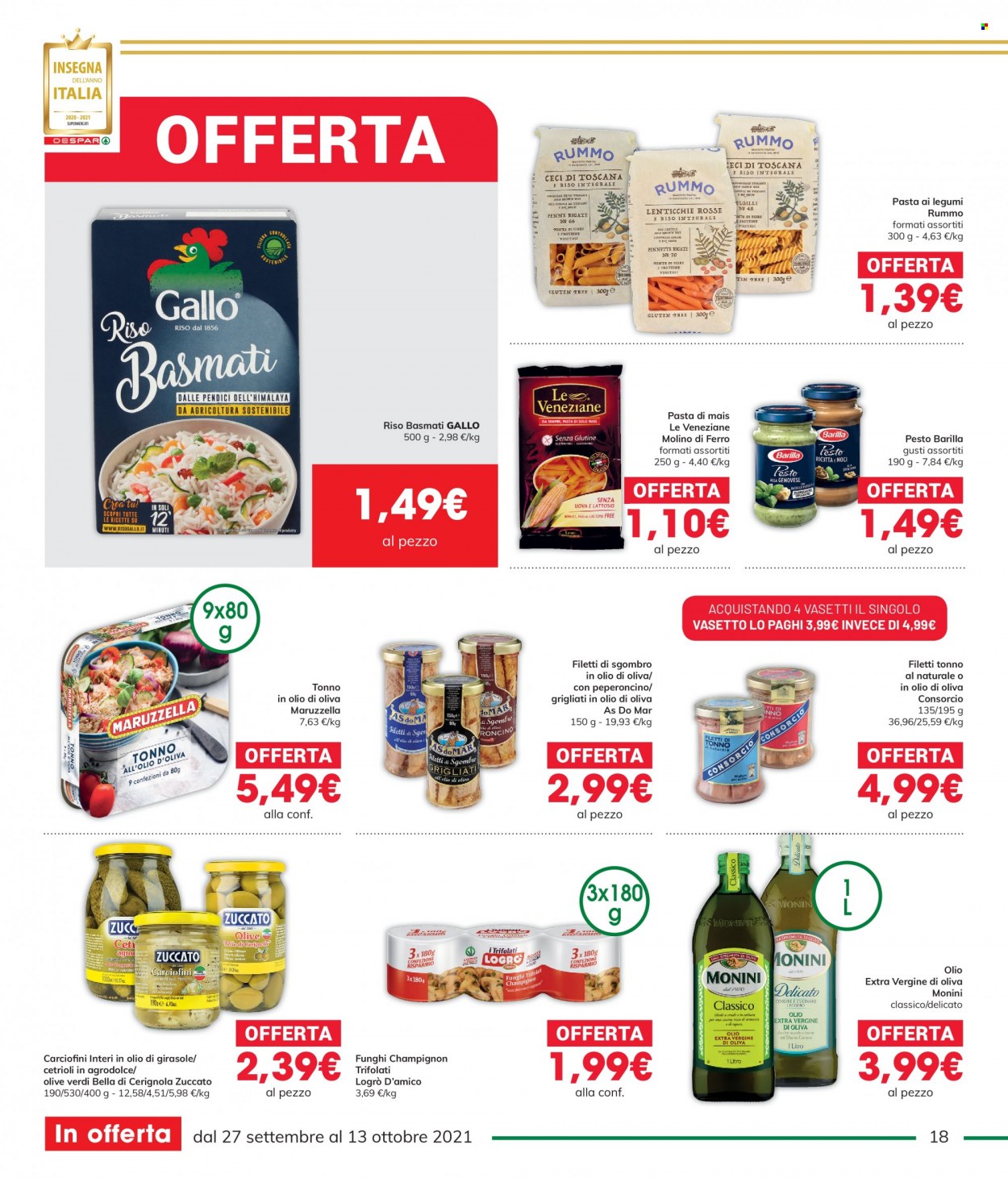 Volantino Interspar - 27/9/2021 - 13/10/2021. Pagina 18