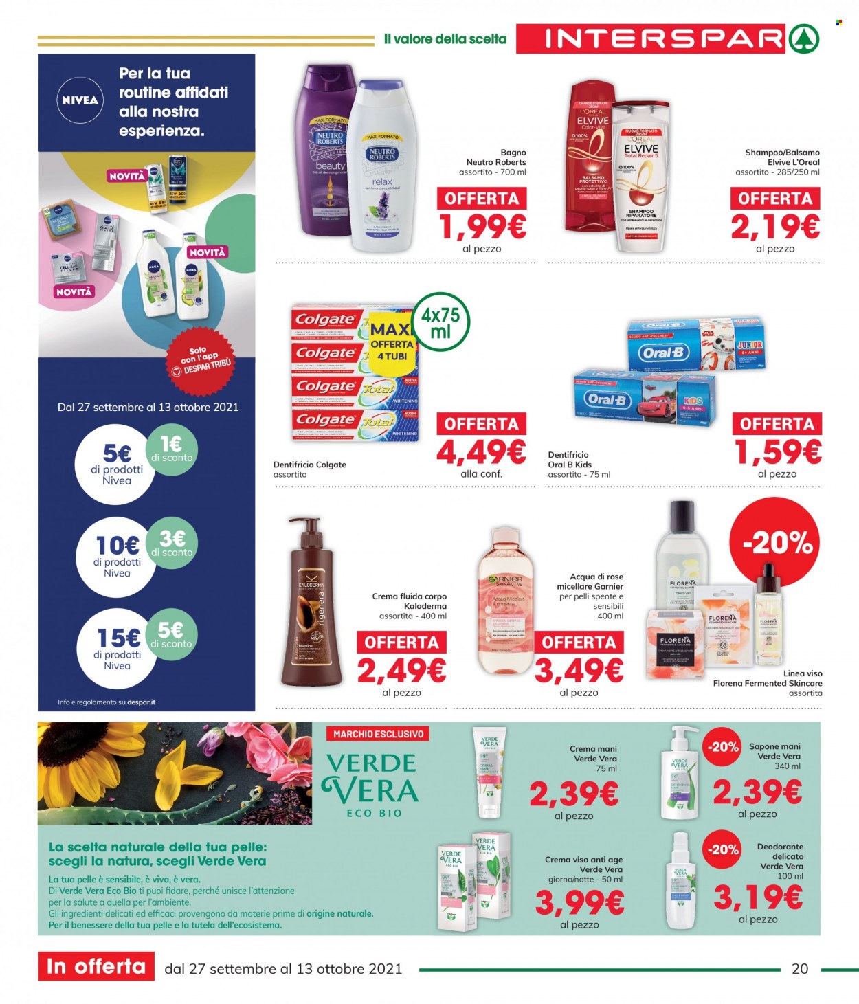 Volantino Interspar - 27/9/2021 - 13/10/2021. Pagina 20