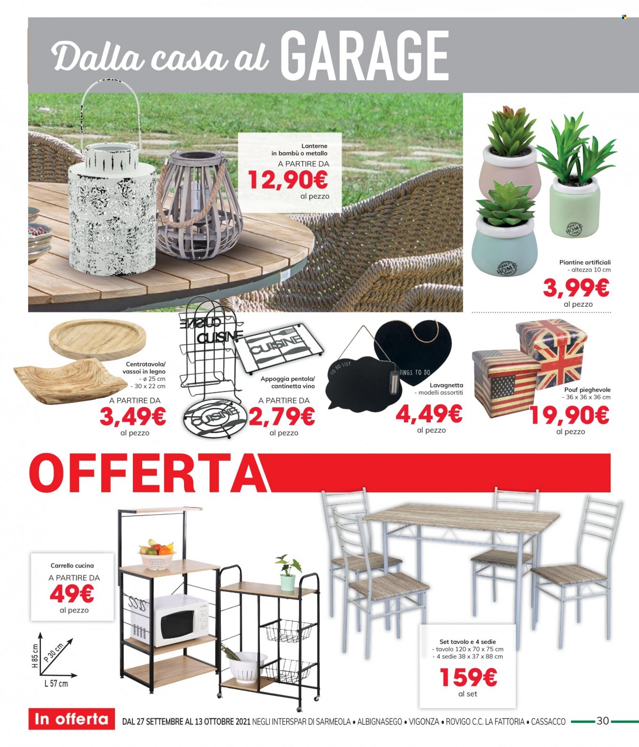 Volantino Interspar - 27/9/2021 - 13/10/2021. Pagina 30