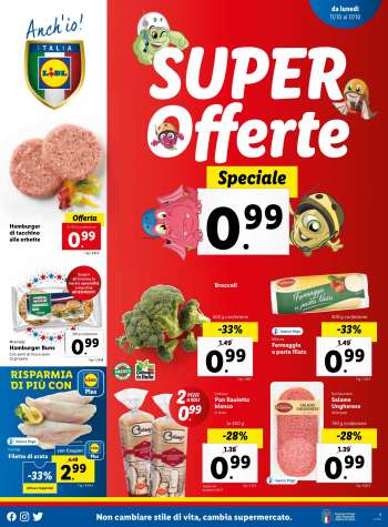 Volantino Lidl - 11.10.2021 - 17.10.2021.