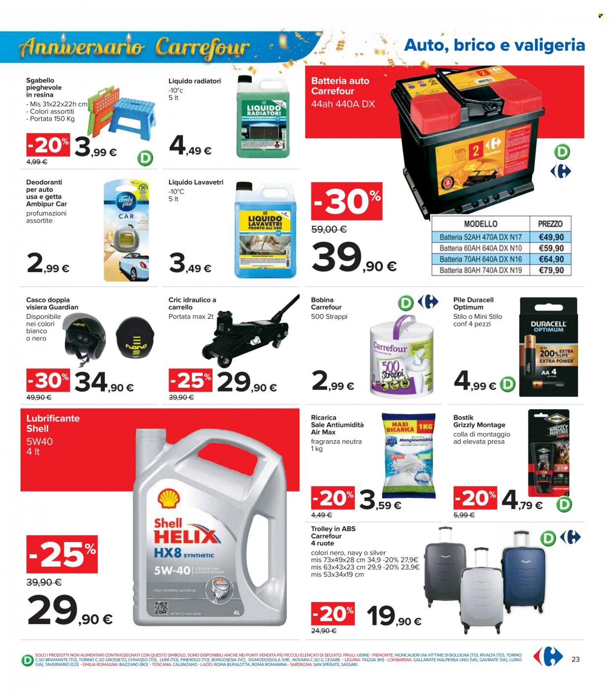 Volantino Carrefour - 8/10/2021 - 18/10/2021. Pagina 23