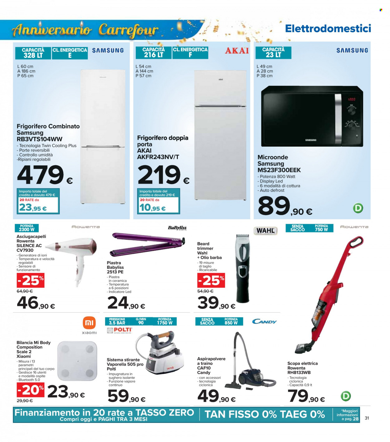 Volantino Carrefour - 8/10/2021 - 18/10/2021. Pagina 31