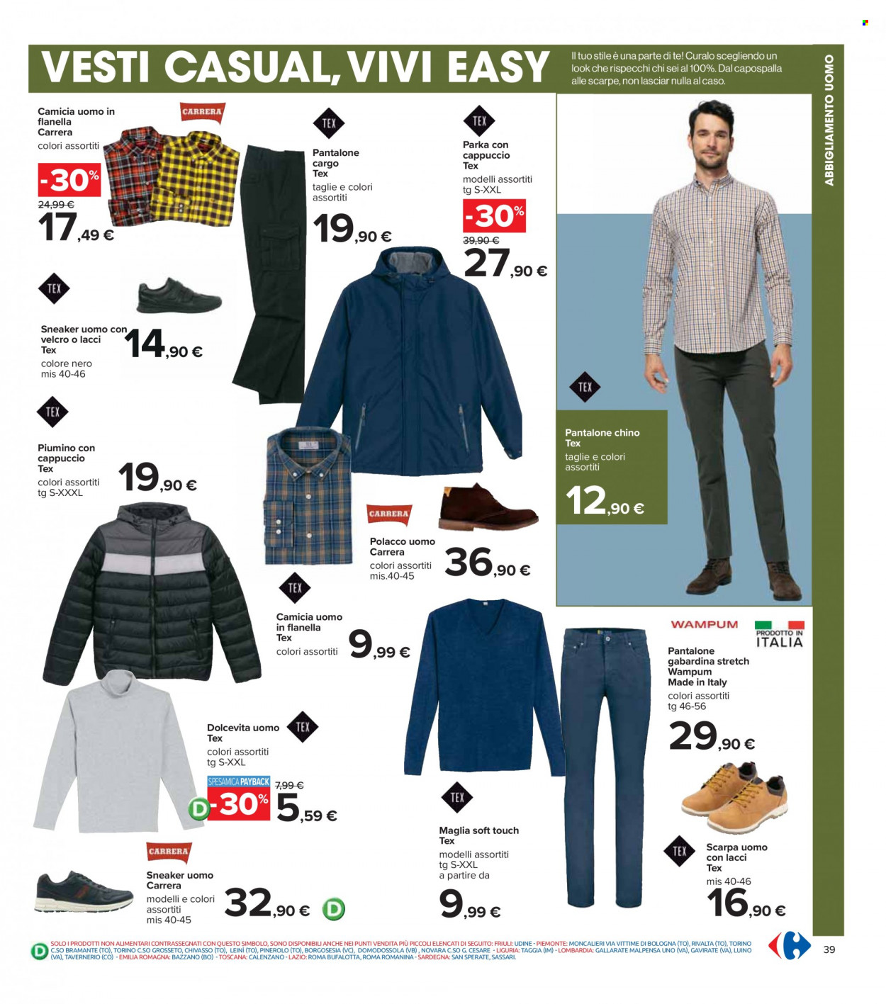 Volantino Carrefour - 8/10/2021 - 18/10/2021. Pagina 39