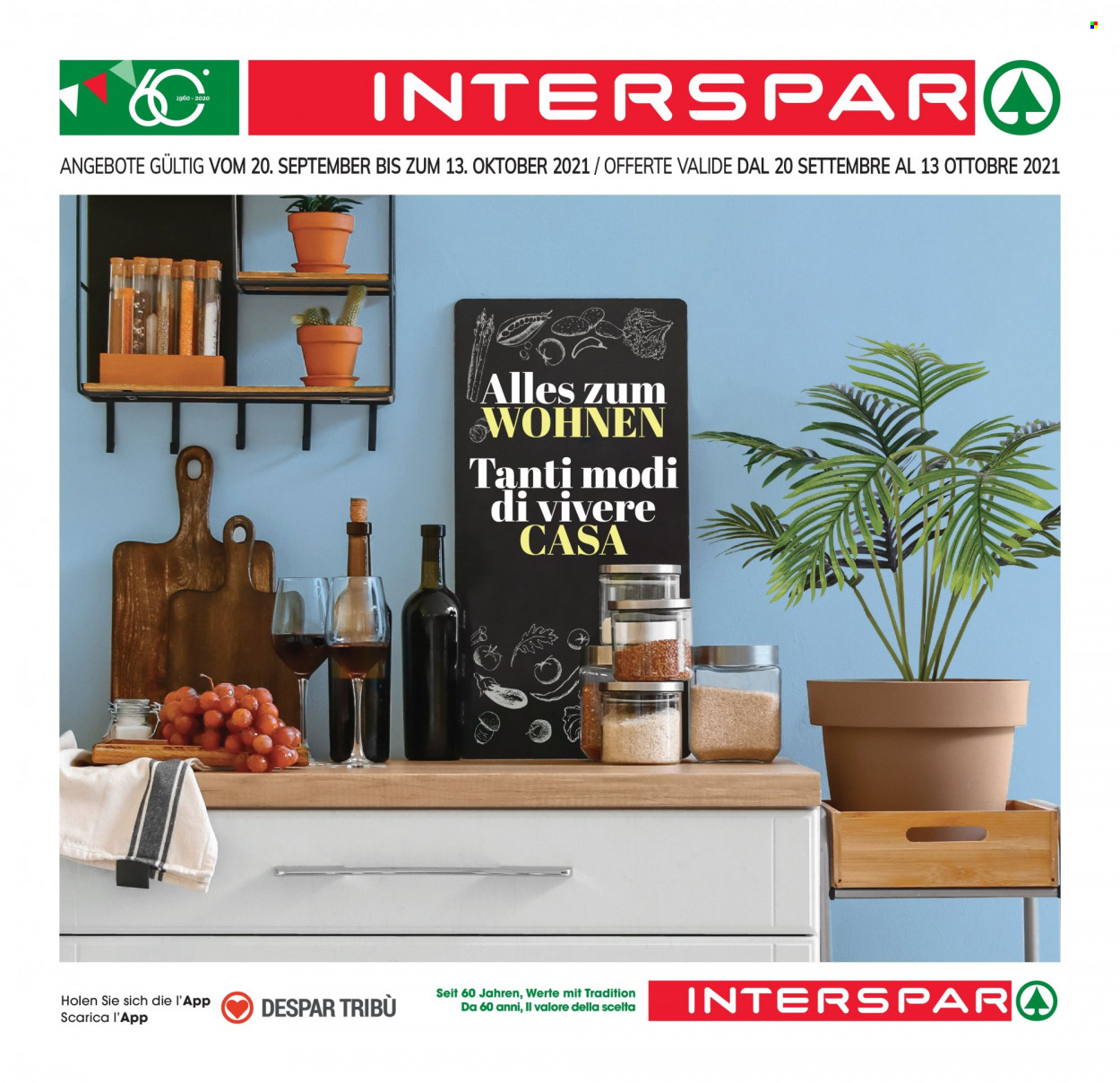 Volantino Interspar - 20/9/2021 - 13/10/2021. Pagina 1