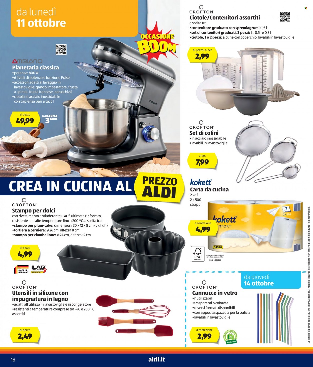 Volantino Aldi - 11/10/2021 - 17/10/2021. Pagina 16