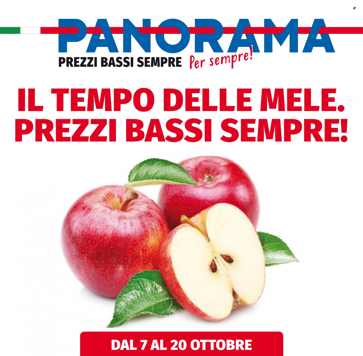Volantino Panorama - 7/10/2021 - 20/10/2021. Pagina 1
