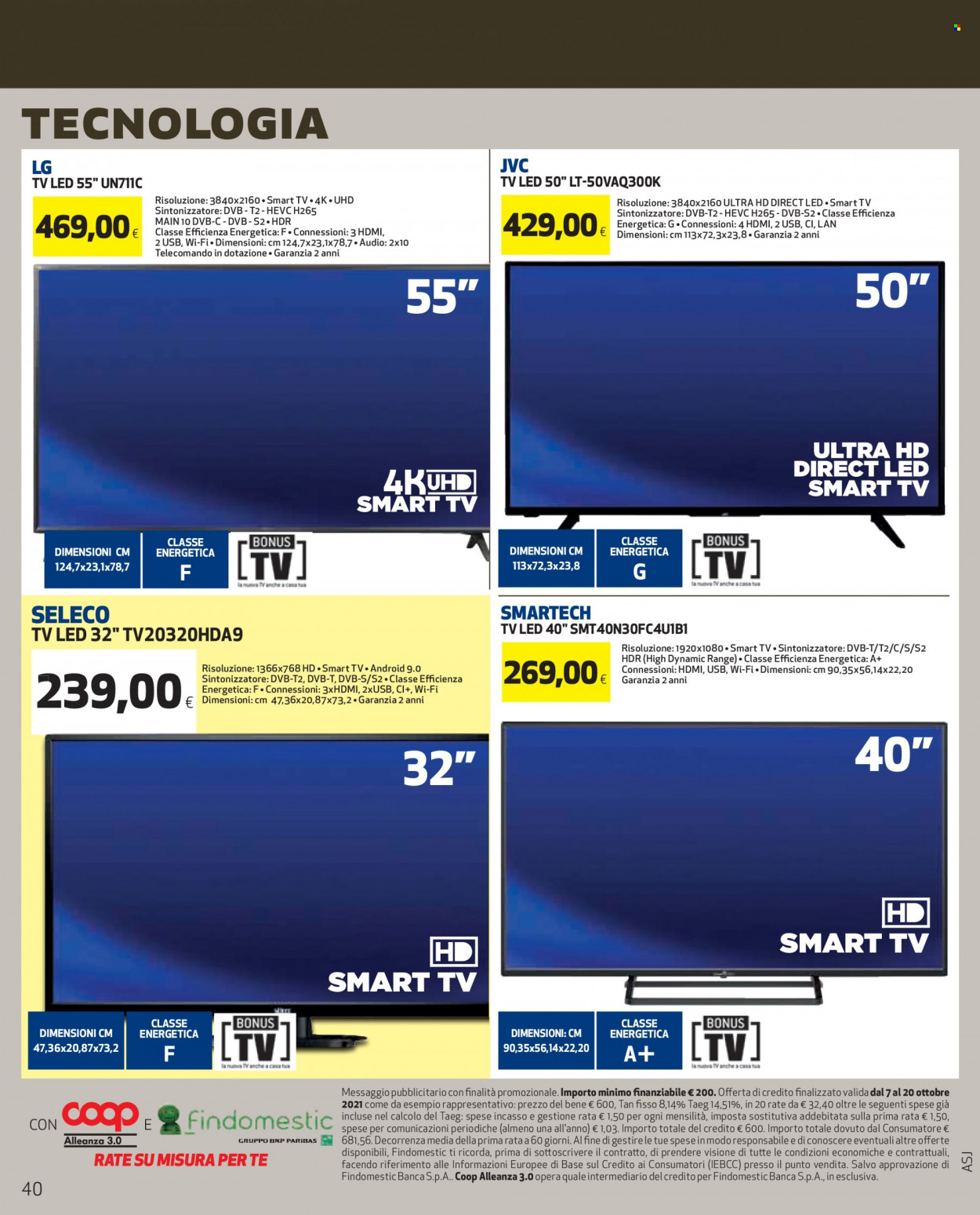 Leták Coop - 7.10.2021 - 20.10.2021. Strana 40