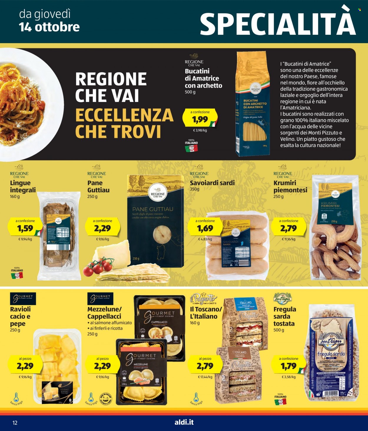 Volantino Aldi - 14/10/2021 - 23/10/2021. Pagina 12