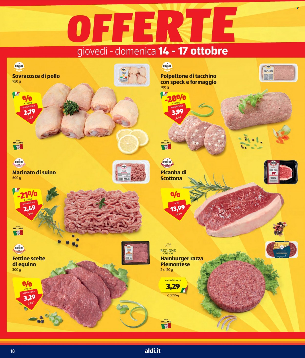 Volantino Aldi - 14/10/2021 - 23/10/2021. Pagina 18