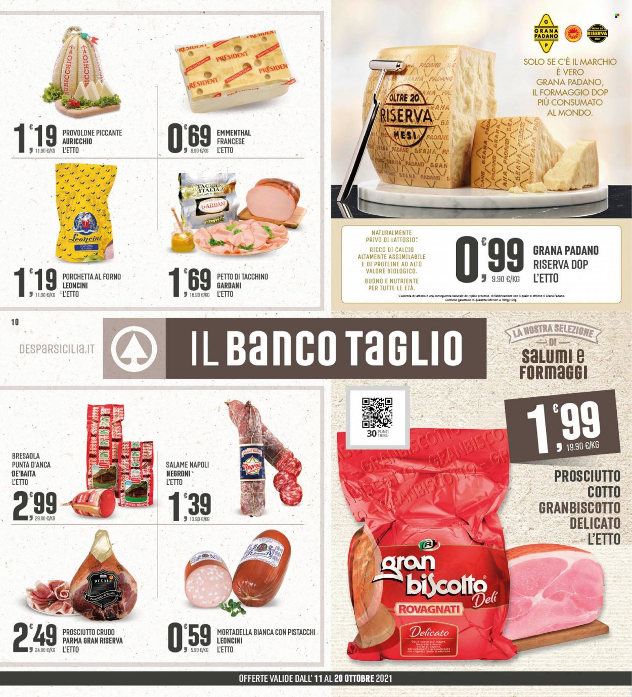 Volantino Eurospar - 11/10/2021 - 20/10/2021. Pagina 10