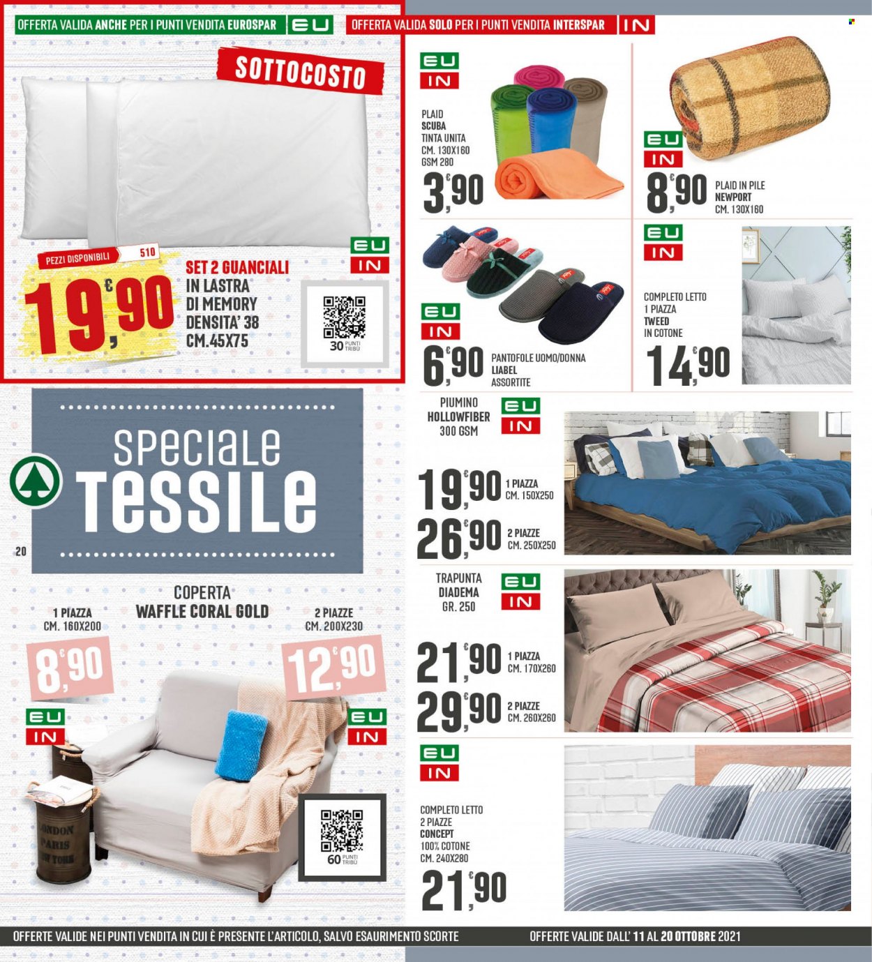 Volantino Eurospar - 11/10/2021 - 20/10/2021. Pagina 20