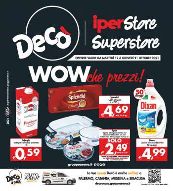 Volantino Deco - 12.10.2021 - 21.10.2021.