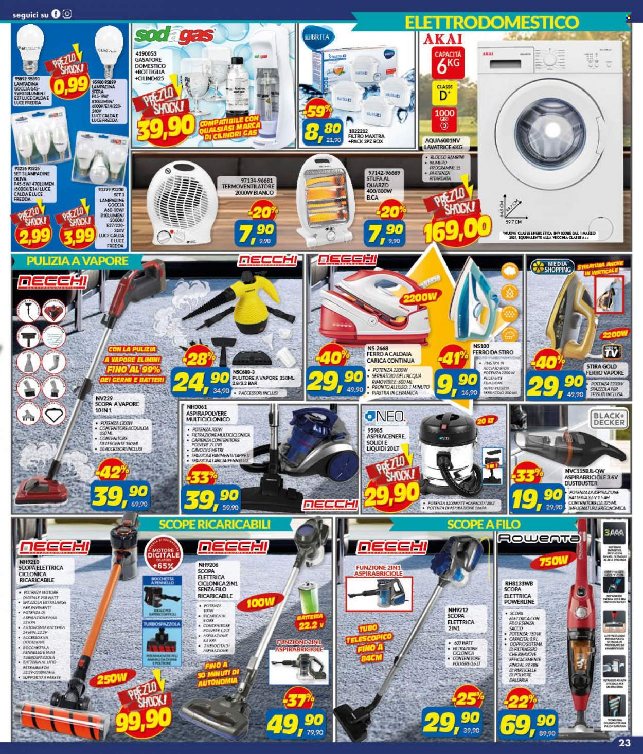 Volantino Risparmio Casa - 14/10/2021 - 7/11/2021. Pagina 23