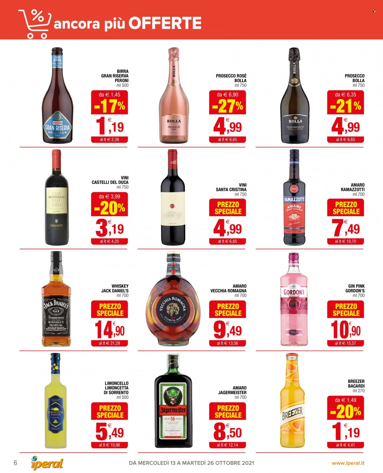 Volantino Iperal - 13/10/2021 - 26/10/2021. Pagina 6