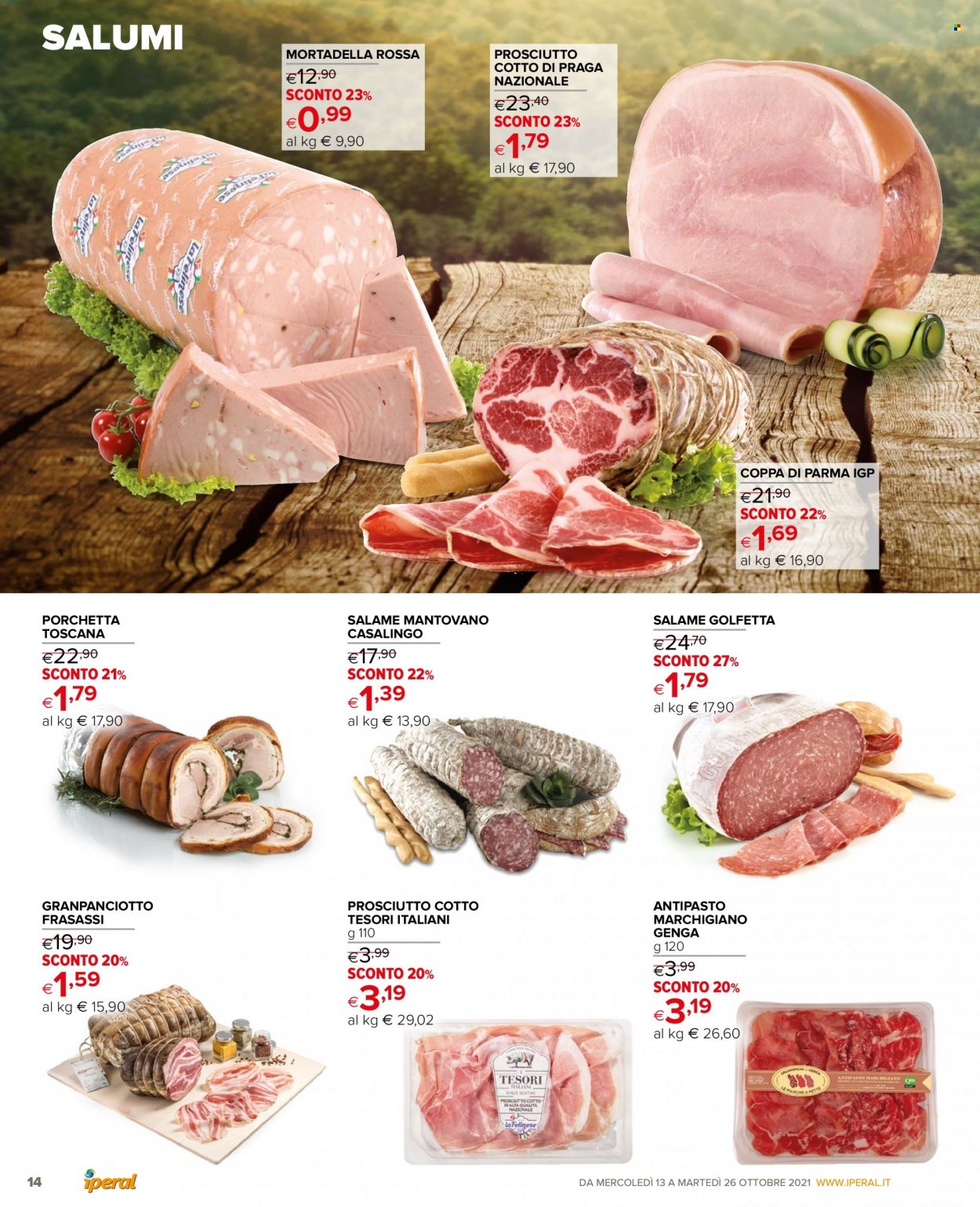 Volantino Iperal - 13/10/2021 - 26/10/2021. Pagina 14
