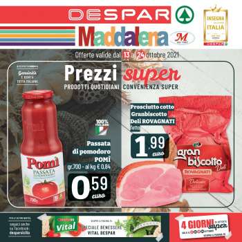 Volantino Despar - 13.10.2021 - 24.10.2021.