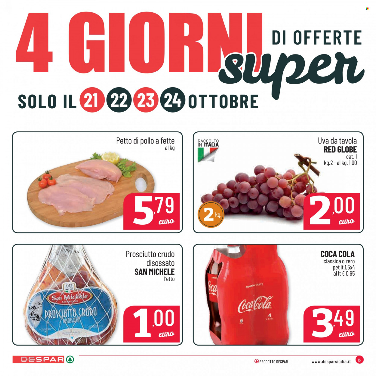 Volantino Despar - 13/10/2021 - 24/10/2021. Pagina 15