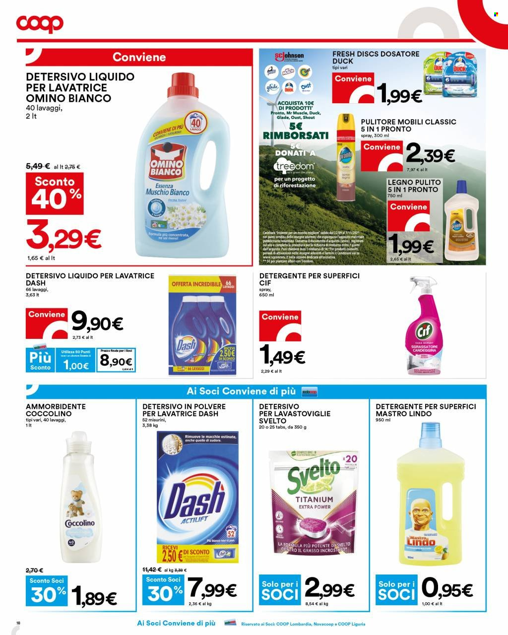 Volantino Coop - 14/10/2021 - 27/10/2021. Pagina 18