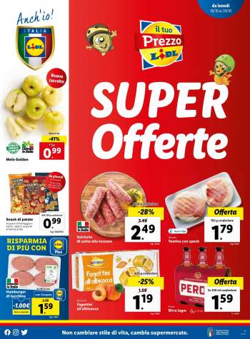 Volantino Lidl - 18.10.2021 - 24.10.2021.