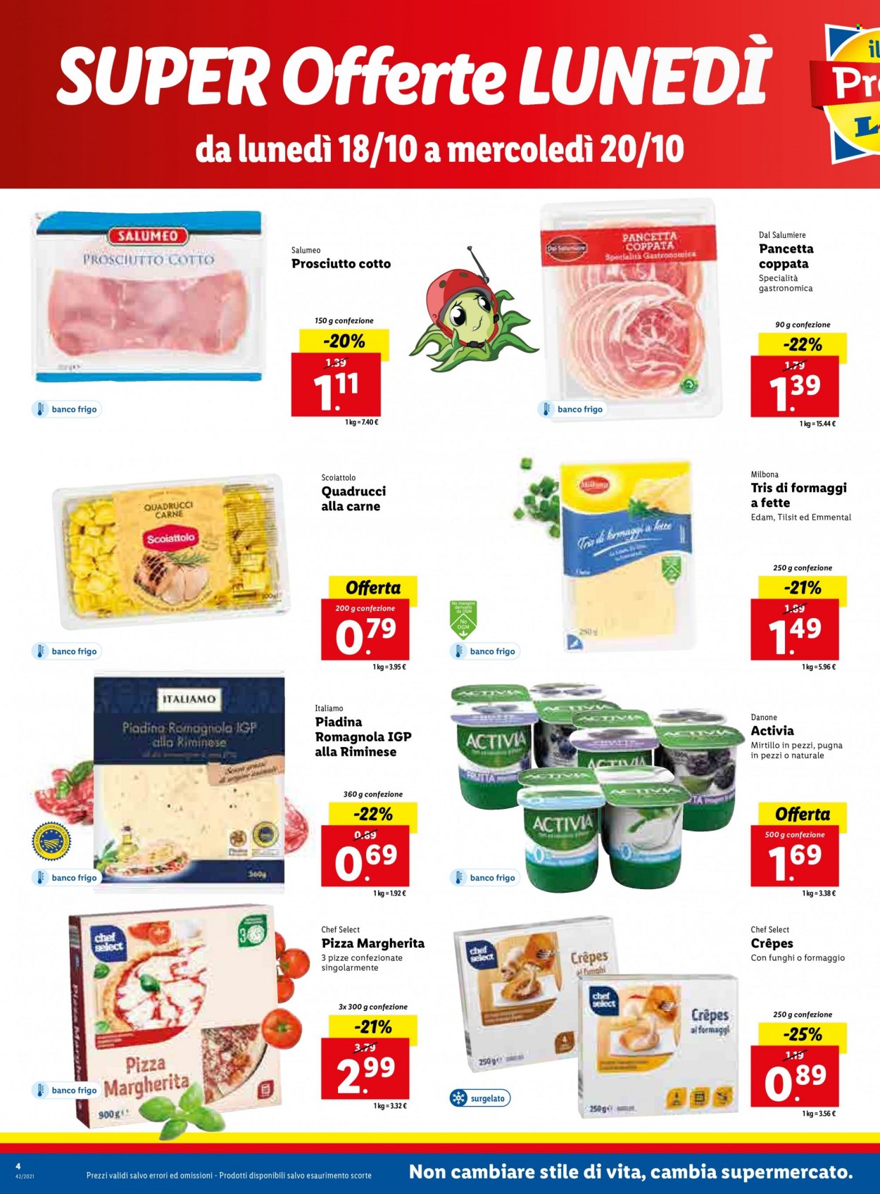 Volantino Lidl - 18/10/2021 - 24/10/2021. Pagina 4