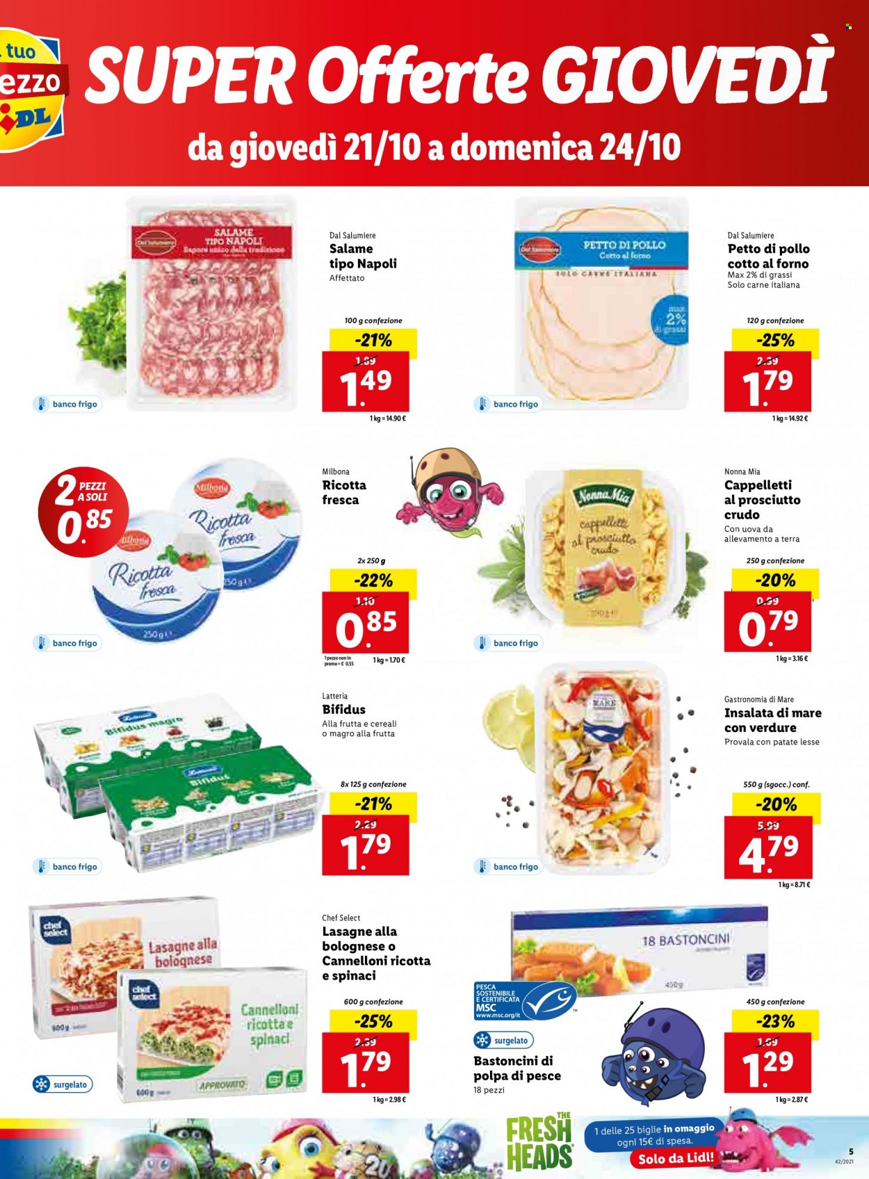 Volantino Lidl - 18/10/2021 - 24/10/2021. Pagina 5