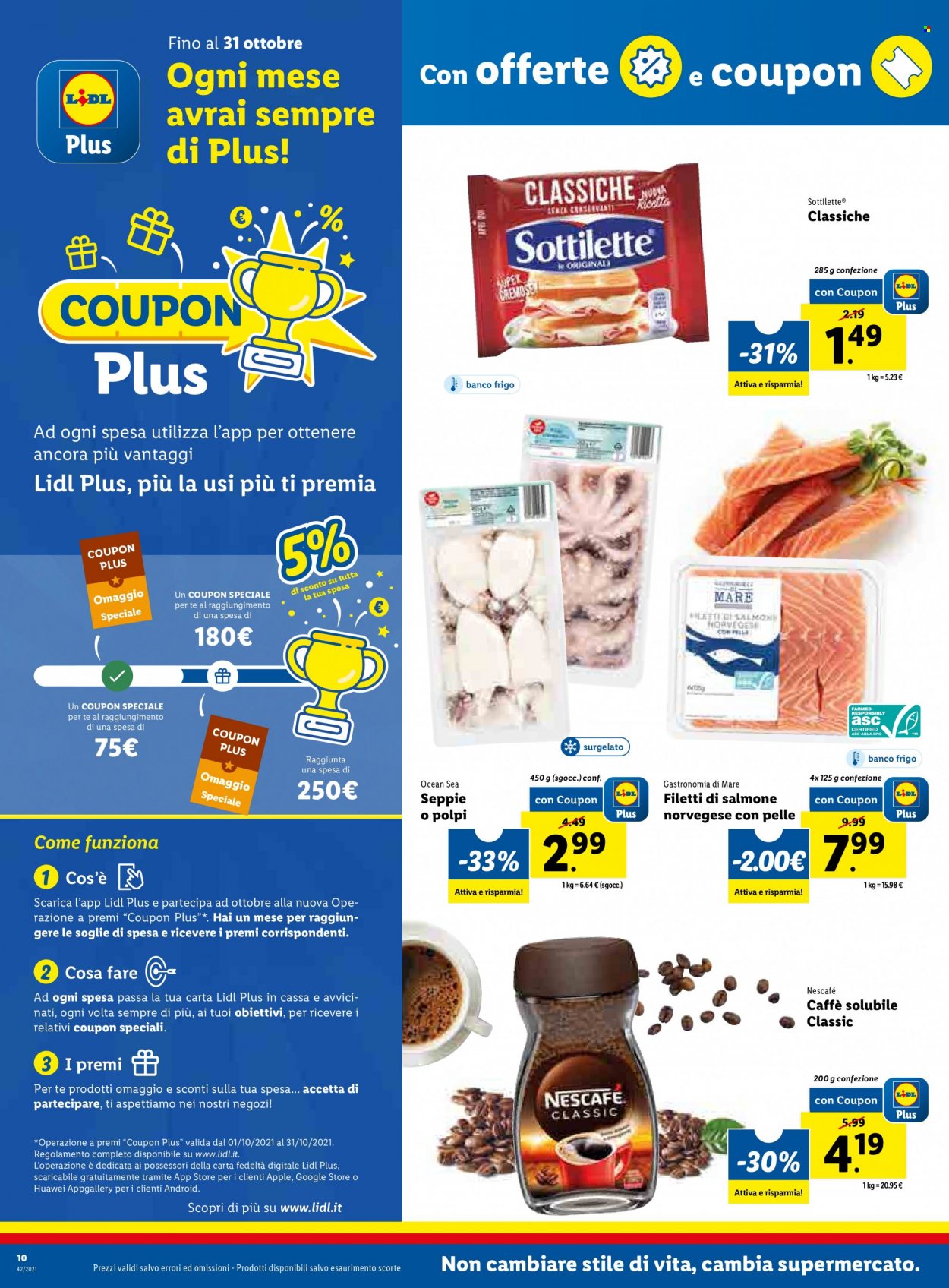 Volantino Lidl - 18/10/2021 - 24/10/2021. Pagina 10