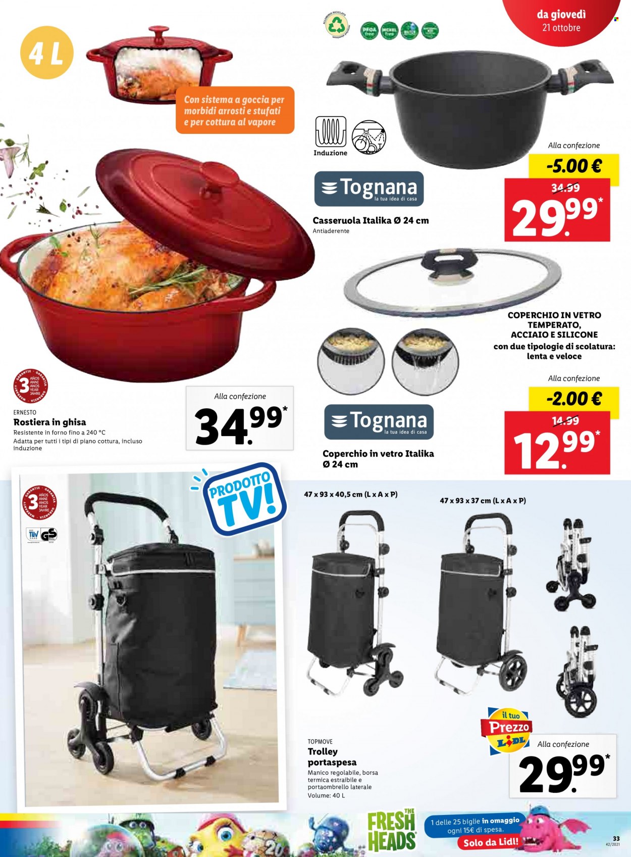 Volantino Lidl - 18/10/2021 - 24/10/2021. Pagina 33